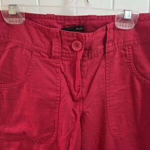 H&M Red Casual Pants
